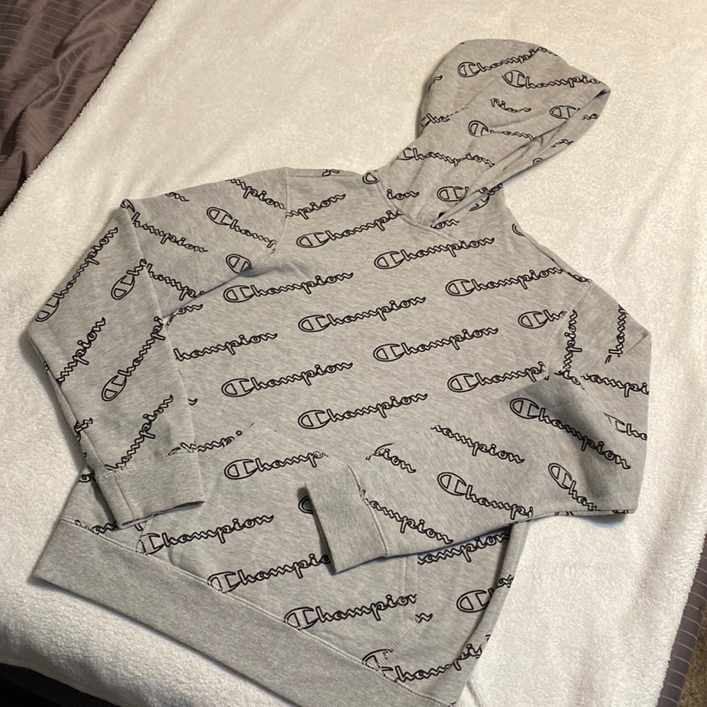 Champion Gray Hoodie